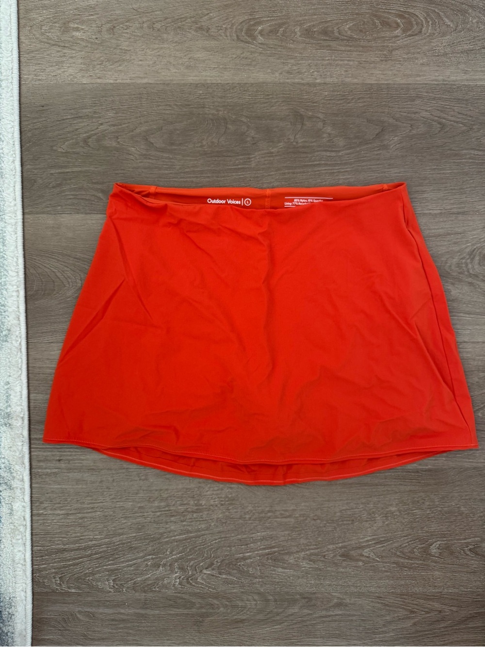 Outdoor Voices Orange Active Skort - Women's Athletic Skirt